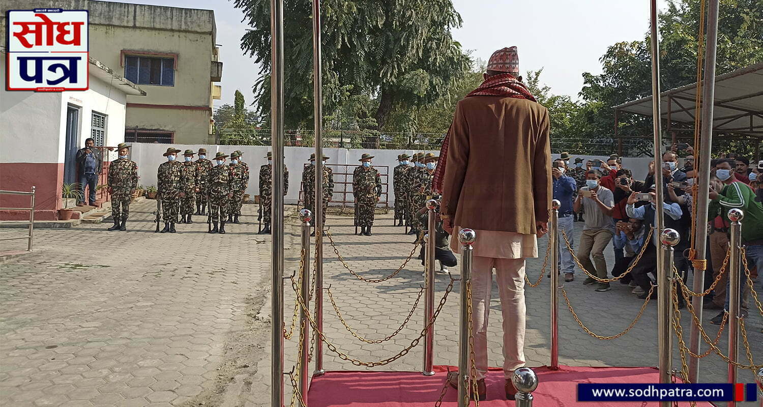सुदूरपश्चिम प्रदेशका नवनियुक्त प्रदेश प्रमुख देवराज जोशीले पदभार ग्रहण
