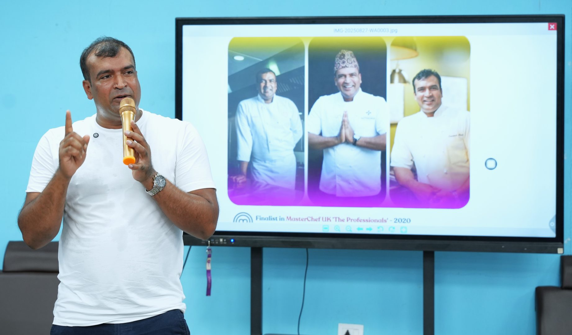 विश्व प्रसिद्ध पाककलाका माहिर सेफ सन्तोष शाहलाई ‘एसपीए सम्मान’ प्रदान