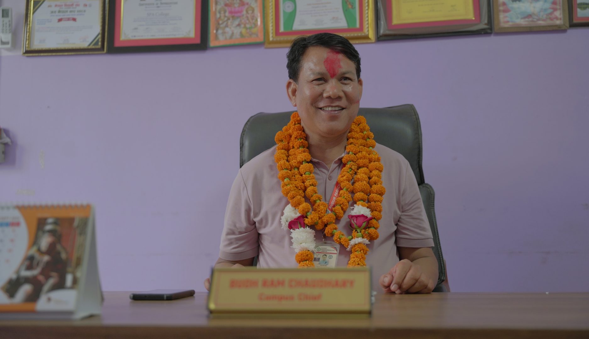 २७ वर्षको सेवापछि एसपीए कलेजको बागडोर सह–प्राध्यापक चौधरीलाई