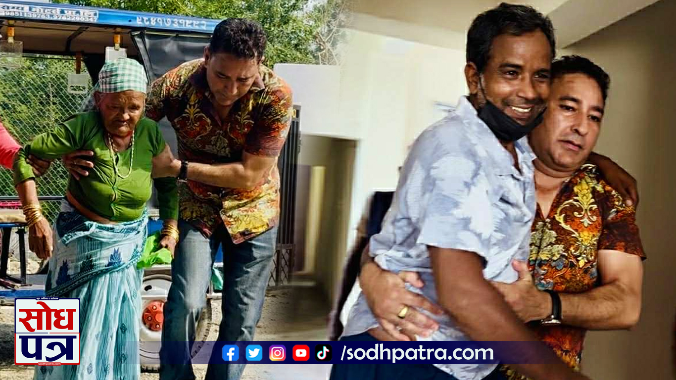 वडा अध्यक्ष कुँवरद्वारा ज्येष्ठ नागरिक तथा अपाङ्गता भएका १६२ जनालाई आफ्नो तलब भत्ता वितरण 