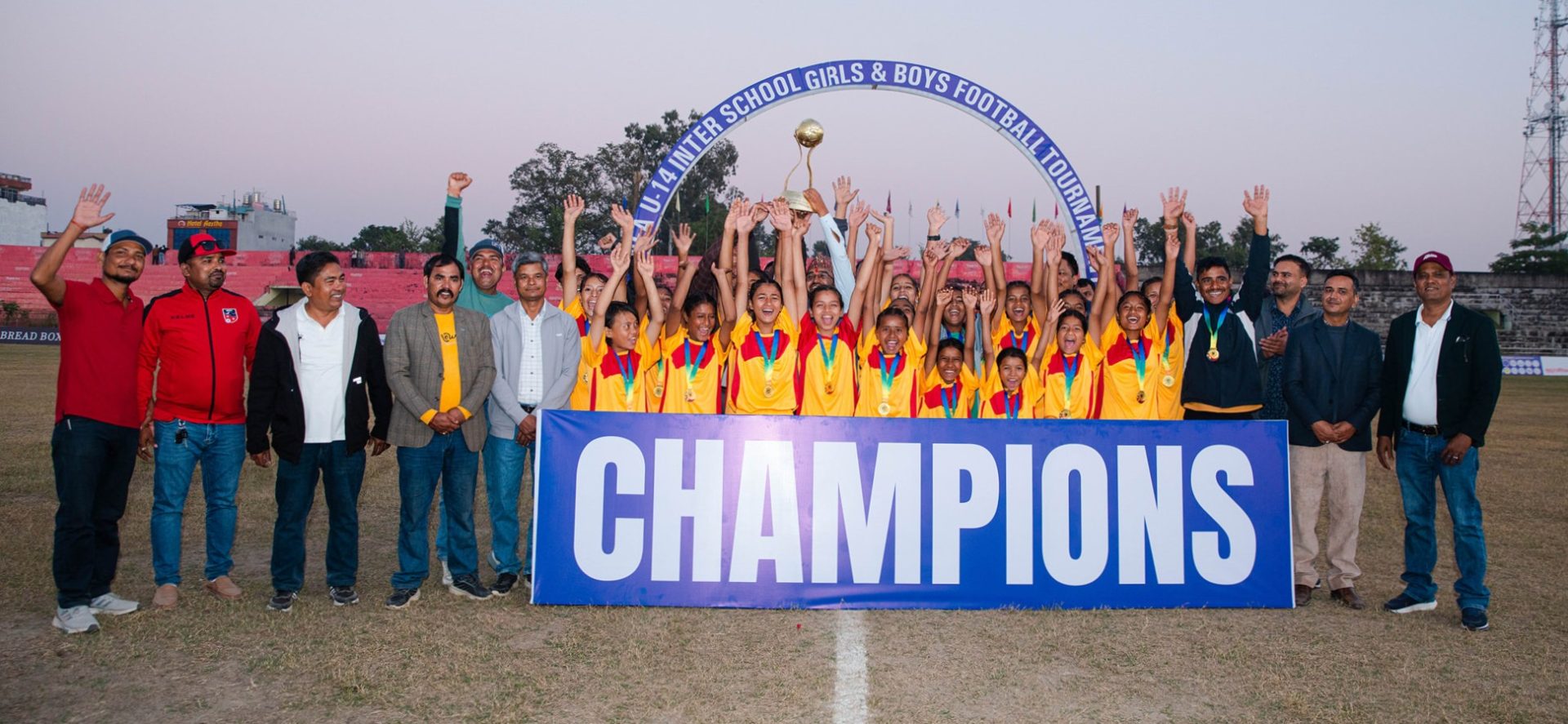 एसपीए एन्फा यू–१४ फुटबल प्रतियोगिता सम्पन्न, दुर्गा भवानी र मोहन्याल प्रदेशस्तरका लागि छनोट