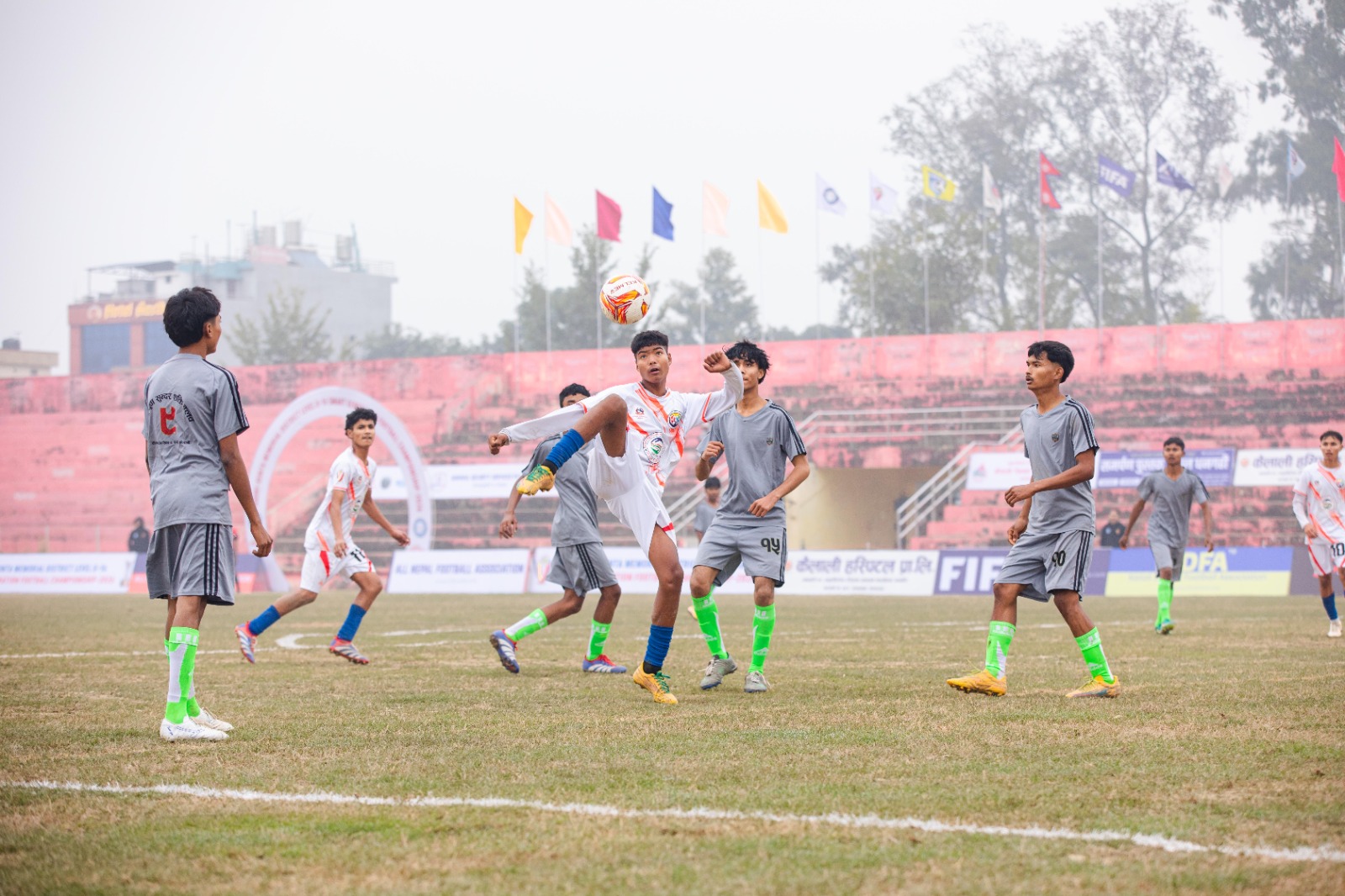 कैलाली जिल्लास्तरीय यु-१६ फुटबल प्रतियोगीता युथ अफ टिकापुरको शानदार सुरुवात