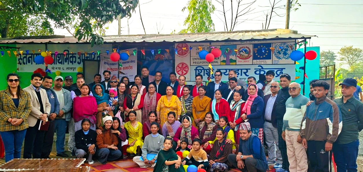 उद्योग परिसरमै शिशु स्याहार केन्द्र स्थापना, महिला कर्मचारीहरूलाई सहज